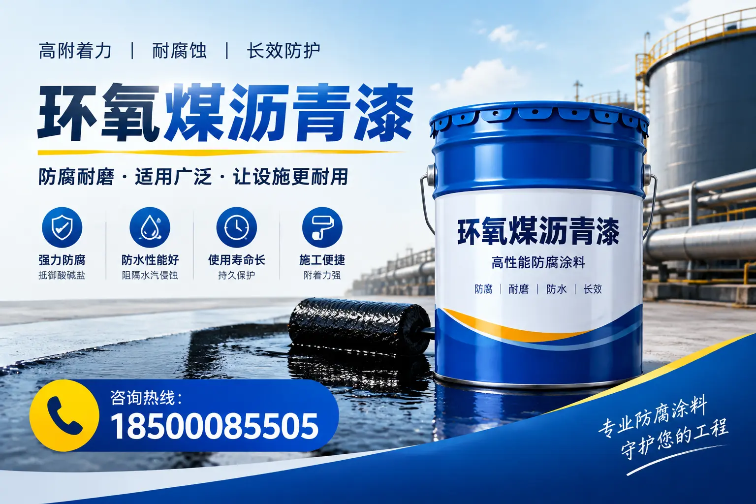 环氧煤沥青漆与其他涂料的对比分析，助力嘉兴企业决策